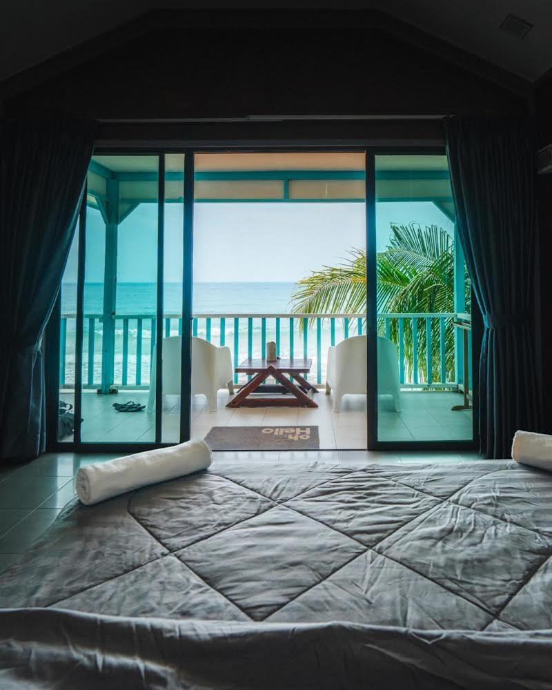Pondok Beach Shack Kampong Juara Esterno foto