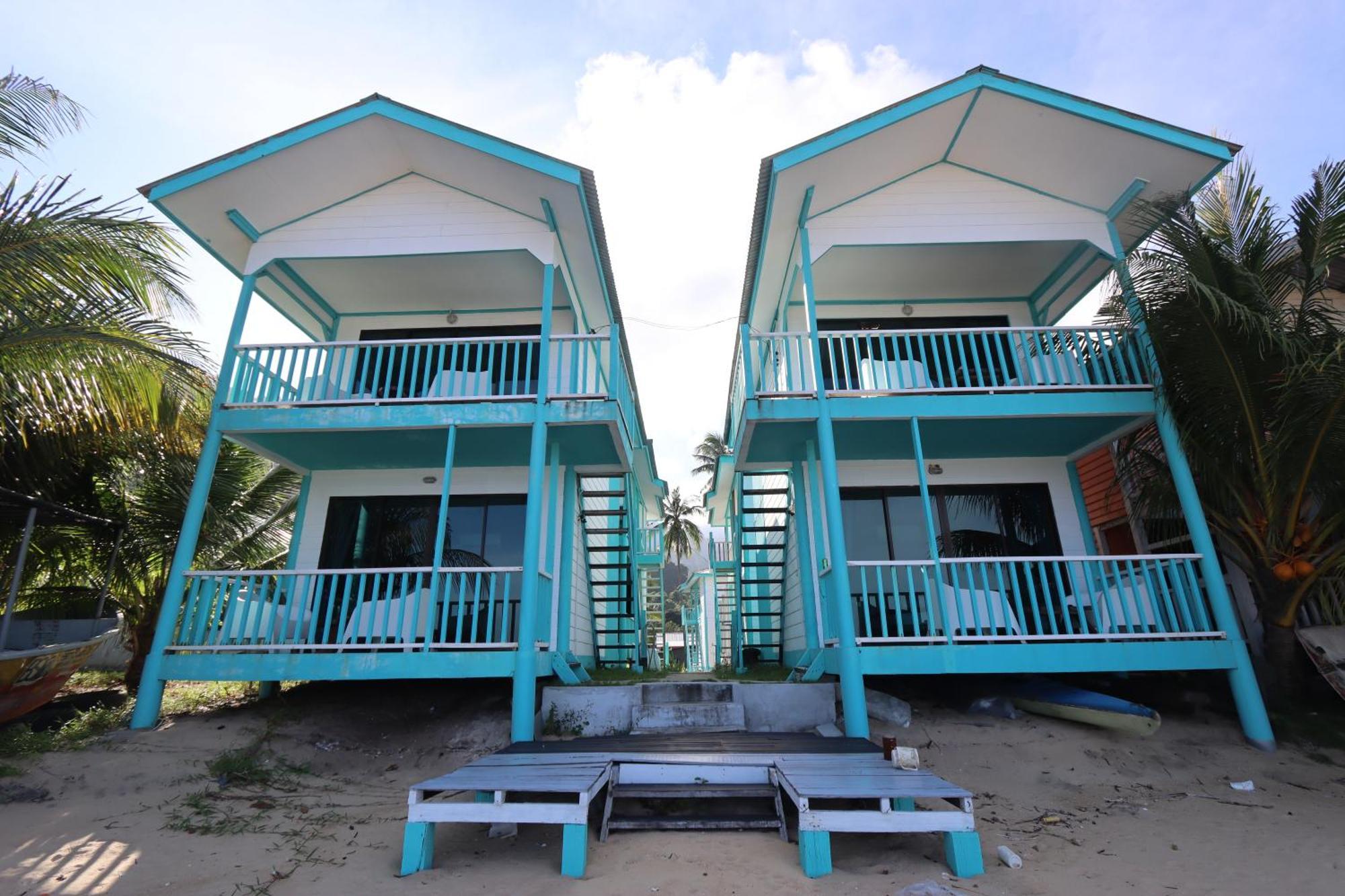 Pondok Beach Shack Kampong Juara Esterno foto