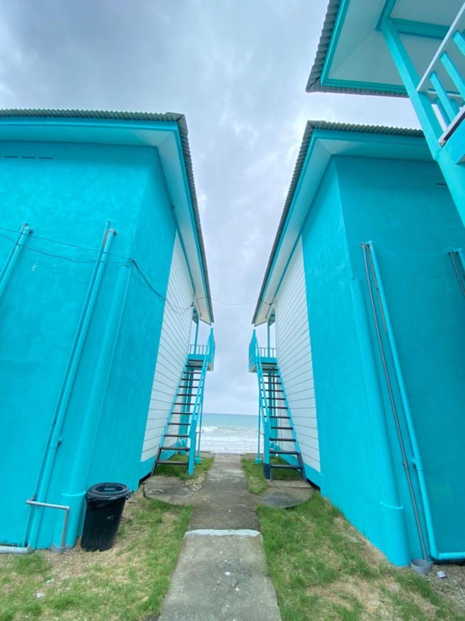 Pondok Beach Shack Kampong Juara Esterno foto